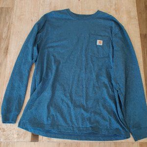 Carhartt  Large LOOSE FIT HEAVYWEIGHT LONG-SLEEVE POCKET T-SHIRT [NEW]